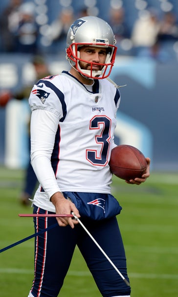 Pats' Gostkowski still kicking entering 6th Super Bowl